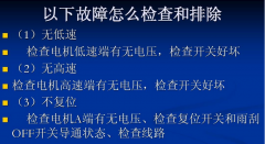 电气设备故障检修要点分析（机械、液压故障）