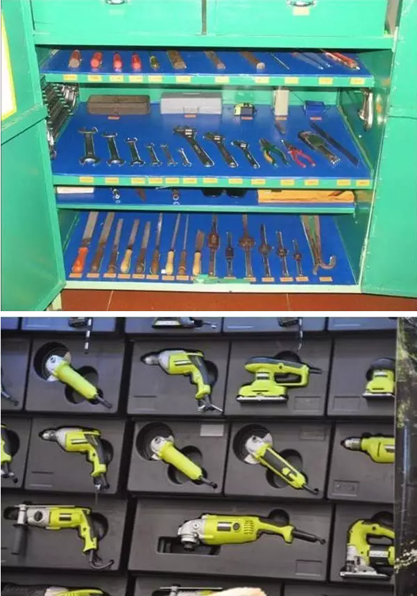 工具5s管理的小窍门—行迹管理 图示讲解