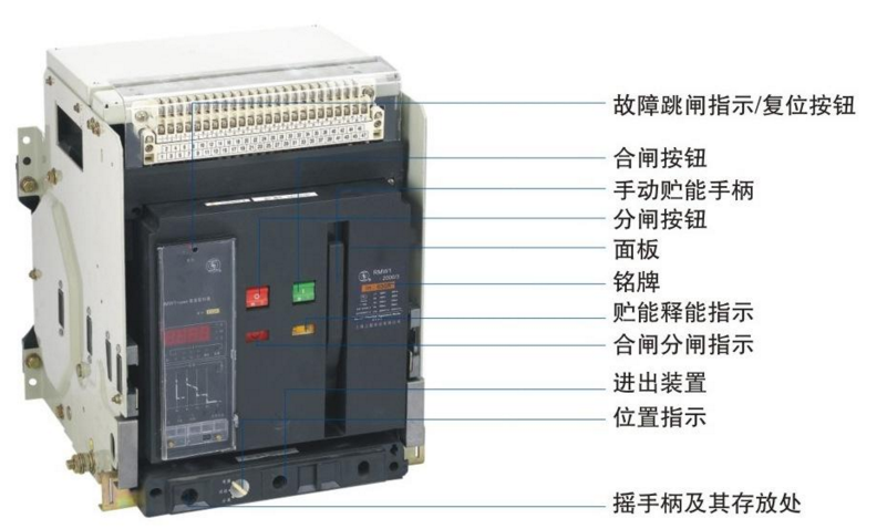 低压断路器的结构及工作原理